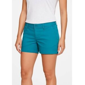 NWT UNDER ARMOUR Bright‎ Blue/Teal Chino Shorts Womens Size 10